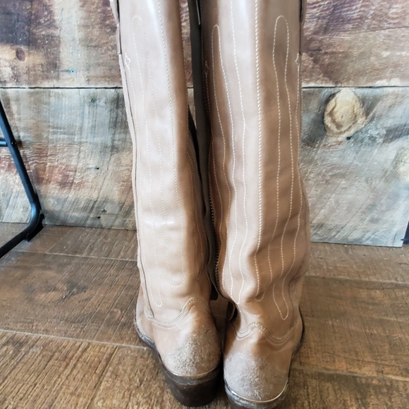 Golden Goose Deluxe Boots Tan leather sz. 38 - Picture 2 of 8